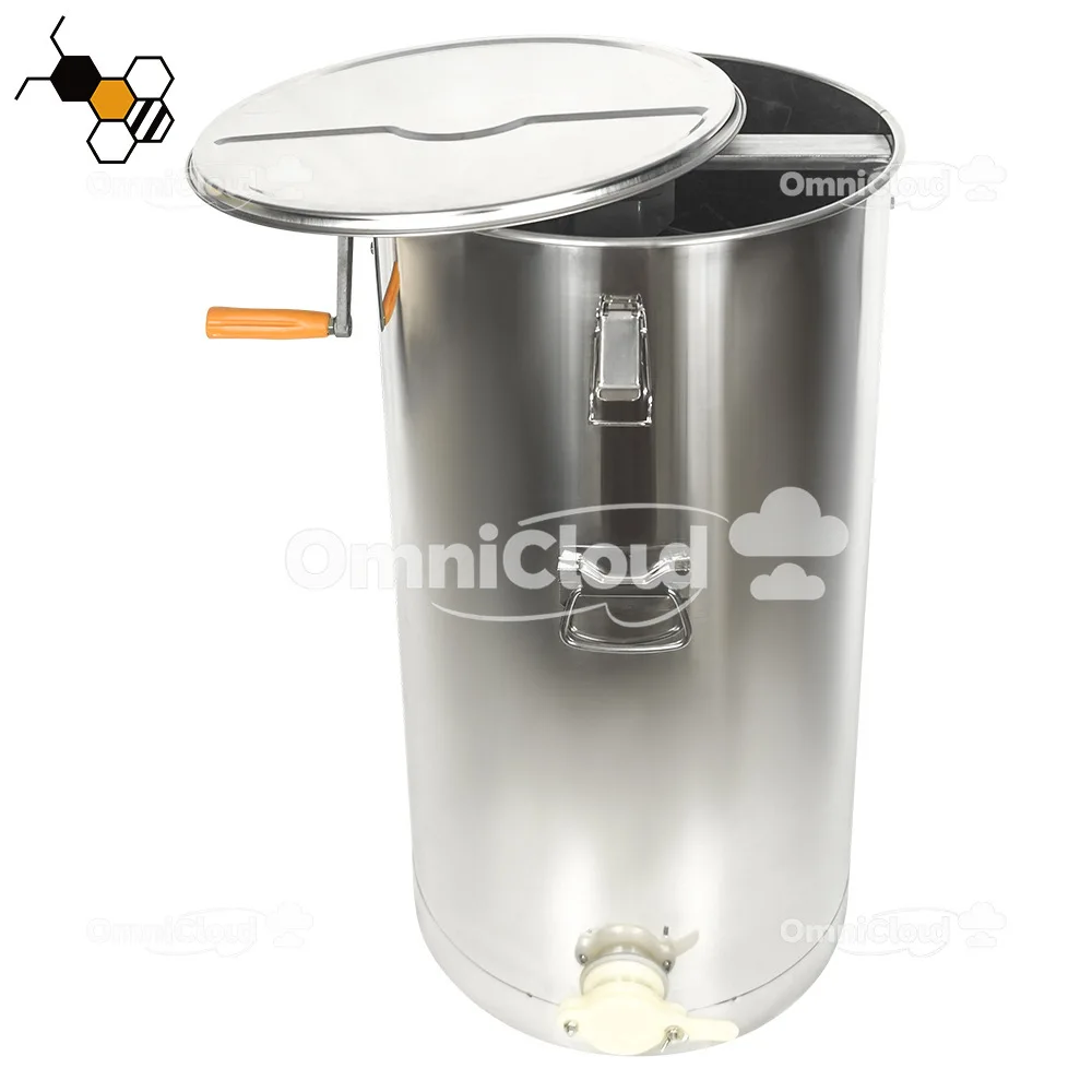 

Ручной шейкер для меда, экстрактор меда из нержавеющей стали, электрический 2-рамный сепаратор, экстрактор