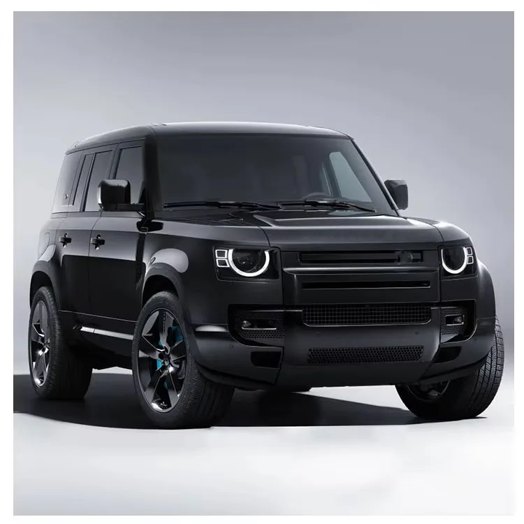 Front and Rear Bumpers Side Skirt Upgrade 20 Models Upgraded Defender 007 Limited Edition Black Body Kit for Land Rover 4