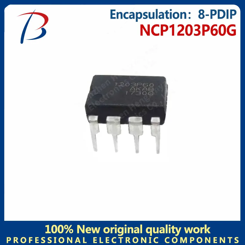 10 قطع حزمة NCP1203P60G شريحة تبديل 8-PDIP