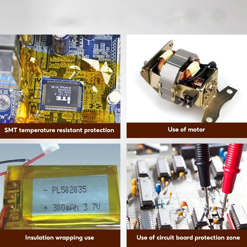 10/33 parti della stampante 3D nastro adesivo isolante isolante termico BGA Kapton poliimmide resistente alle alte Temperature