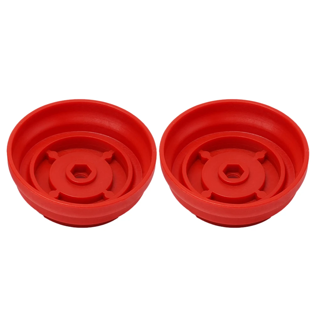 Attrezzi elettrici da giardino coperchio in plastica coperchio del tappo della bobina di ricambio 1 pz/2 pz accessori decespugliatore tappo del pulsante nuovo di zecca