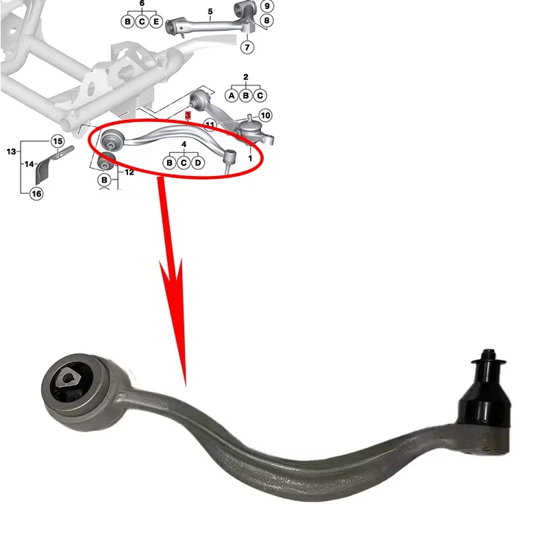 

For Phantom wishbone left & right lower control arms tension set,OE number 31120409267