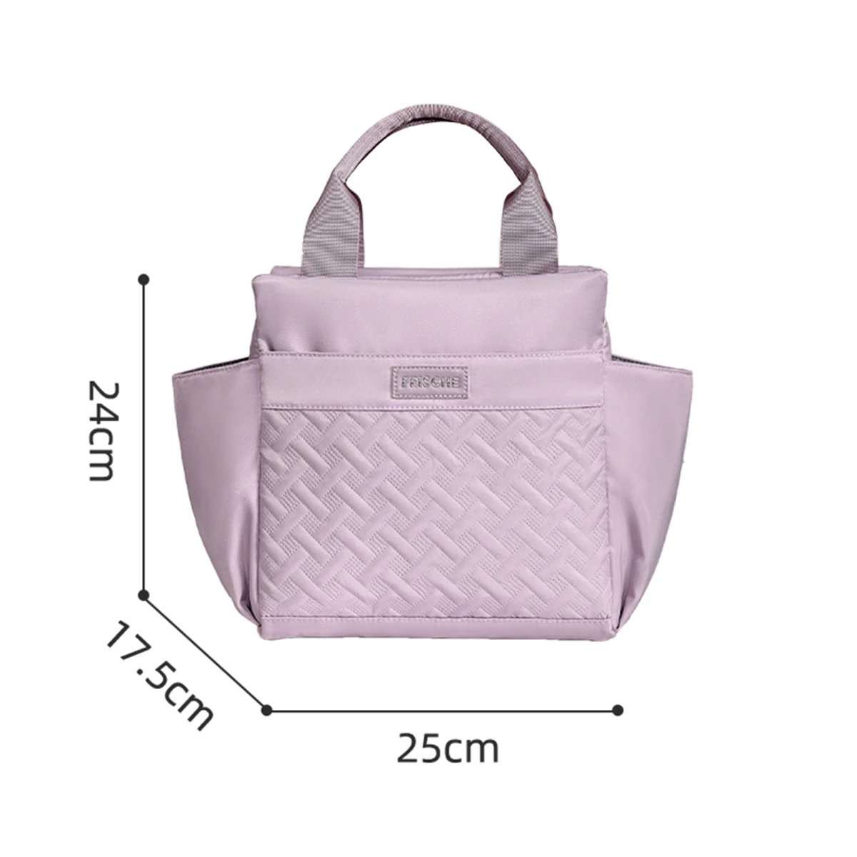 10L Large Capacity Insulation Student Lunch Bag Office Handheld Aluminum Foil Insulation Bag Fresh Keeping Refrigerated Ice Bag image 2