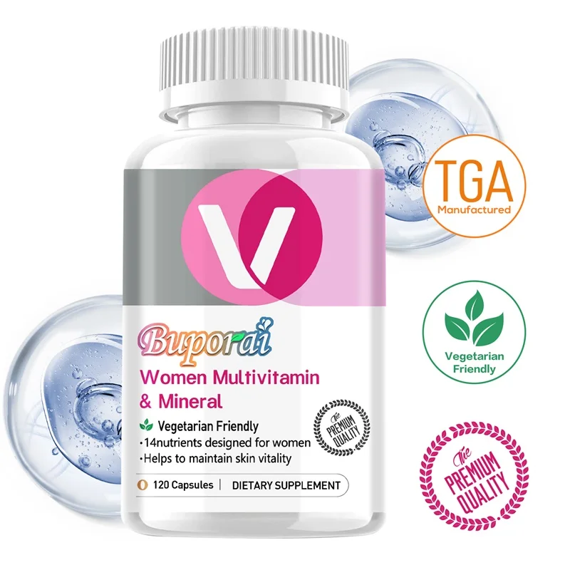 

Women's Multivitamin & Mineral - Powerful Antioxidants, Improves Digestion, Boosts Immune Function, and Boosts Energy Levels