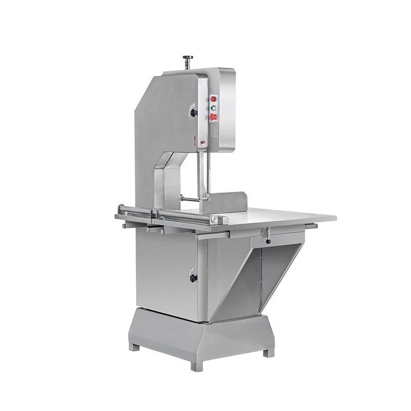 Commercial Bone Sawing Machine, Vertical Frozen Meat Ribs Fast Cutting Table Top Pushable Bone Chopping Machine