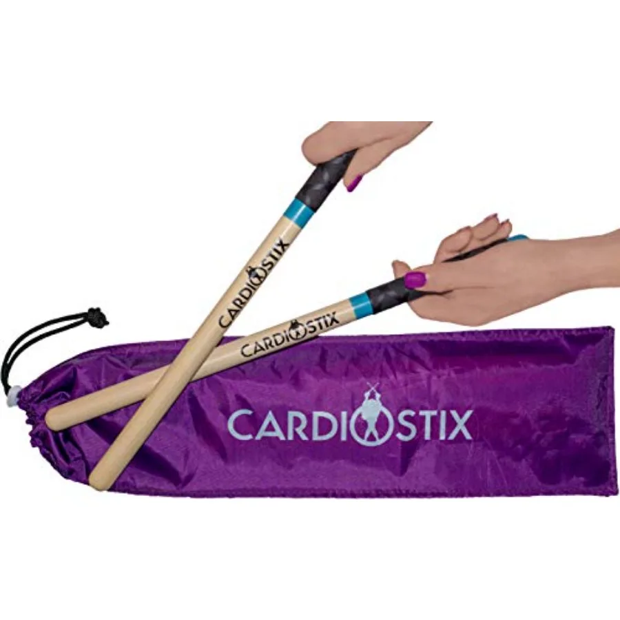 

Набор барабанных палочек CardioStix, 8 унций, самые тяжелые, 1 ПАРА, премиум-класса, из американского ореха хикори, для кардио-тренировок, фитнеса, аэробики
