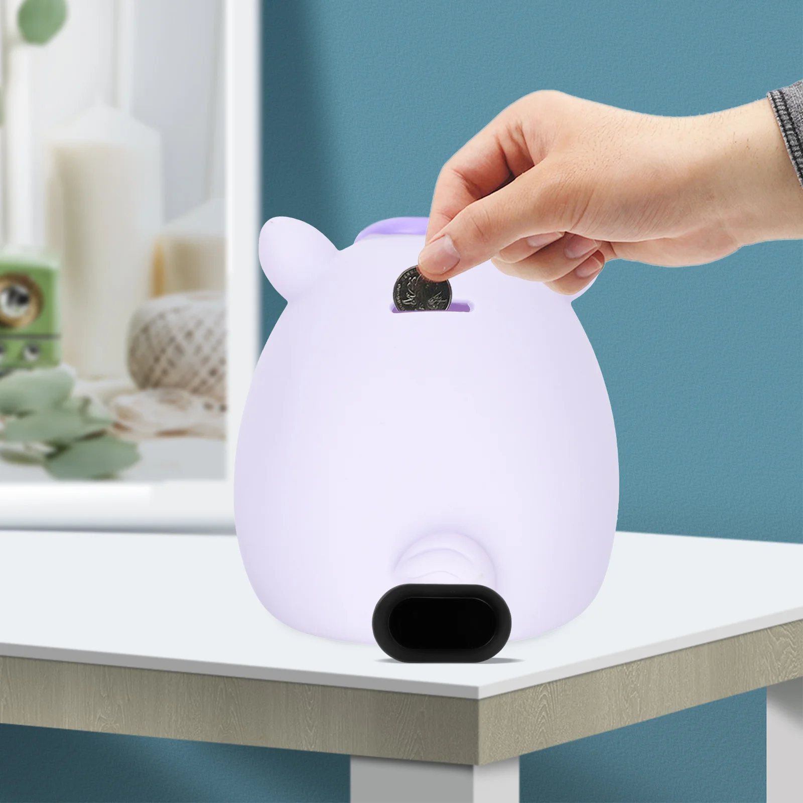 

20 Pcs Versatile Piggy Bank Bottom Plugs Silicone Piggy Bank Plug Caps Easy Replacement Silicone Stoppers