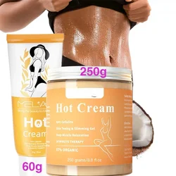 Hot Cream Slimming Anti Cellulite Belly Firming Body Tummy Fat Burning Ginger Sweat Massage Gel Weight Lose Shaping Waist