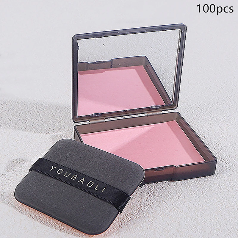 1 Pudełko Papierków Absorbujących Olej z Węglem Bambusowym z Lustrem, Przenośny Zestaw do Makijażu, Odświeżający Pielęgnacja Twarzy, Kontrola Wydzielania Sebum