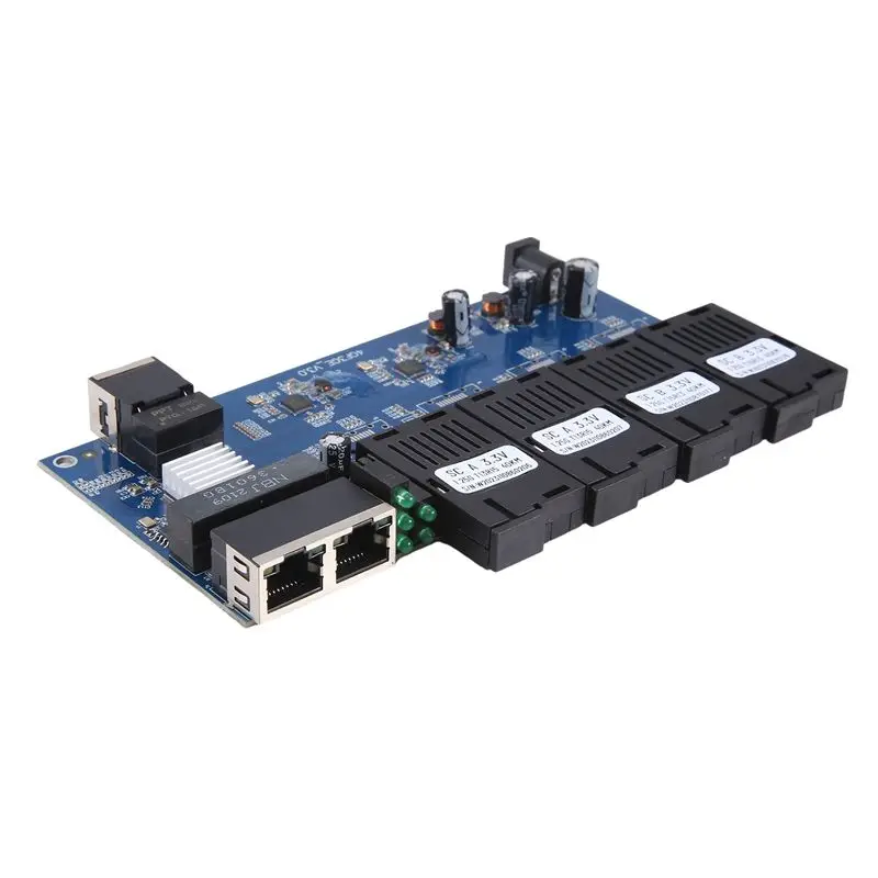 

Гигабитный коммутатор Metro Ethernet с оптоволоконными портами 4x1.25G и портами RJ45 3x100/1000M, оптический коммутатор SC, симплекс, 20 км