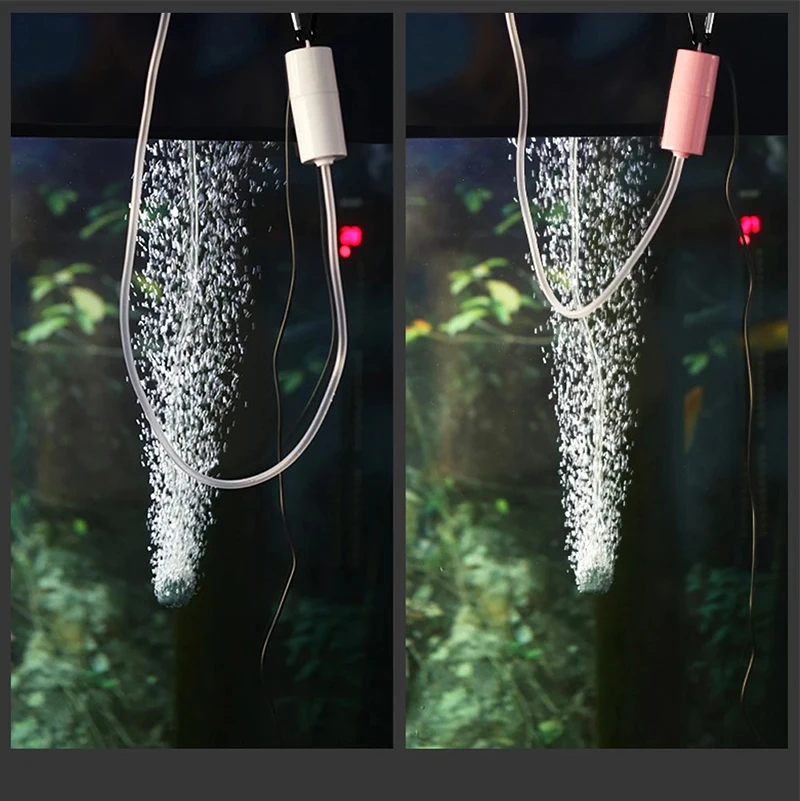 Aquarium Sauerstoff Luftpumpe Aquarium USB Stille Luft Kompressor Belüfter Tragbare Mini Kleine Oxygenator Aquarium Zubehör 5v 1W – Detail 7