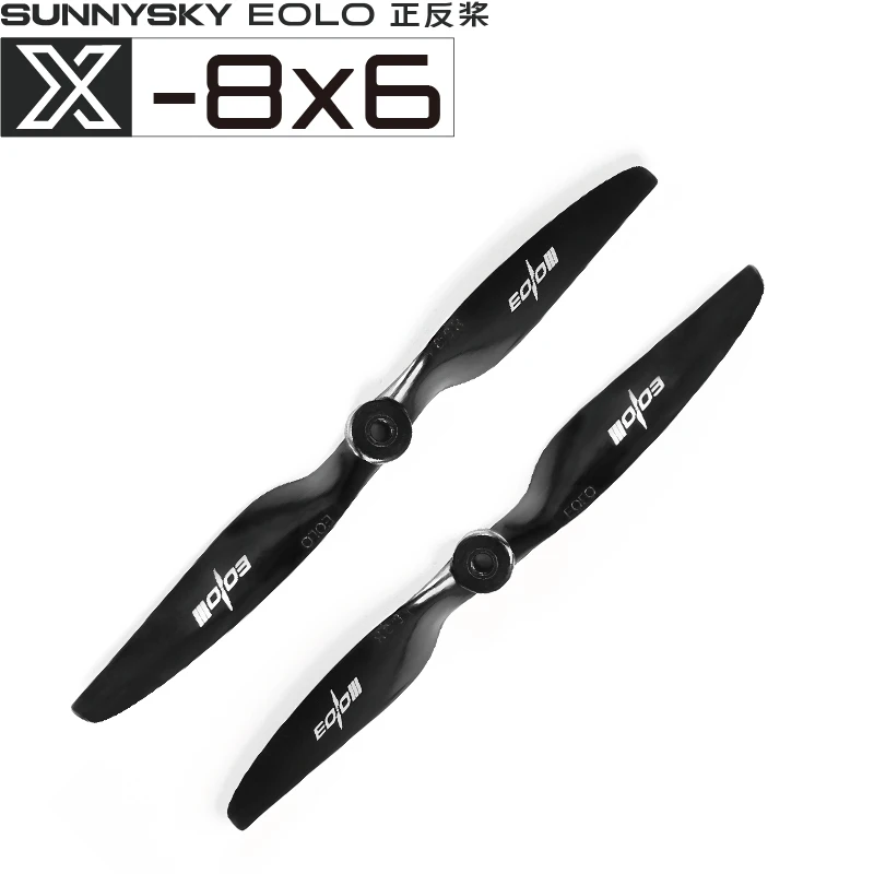 1pc/2pcs Sunnysky EOLO Series High-Performance Propellers 8X6 8060R 8060L 8Inch Prop for Quadcopter Rc Airplane Fixed Wing Parts