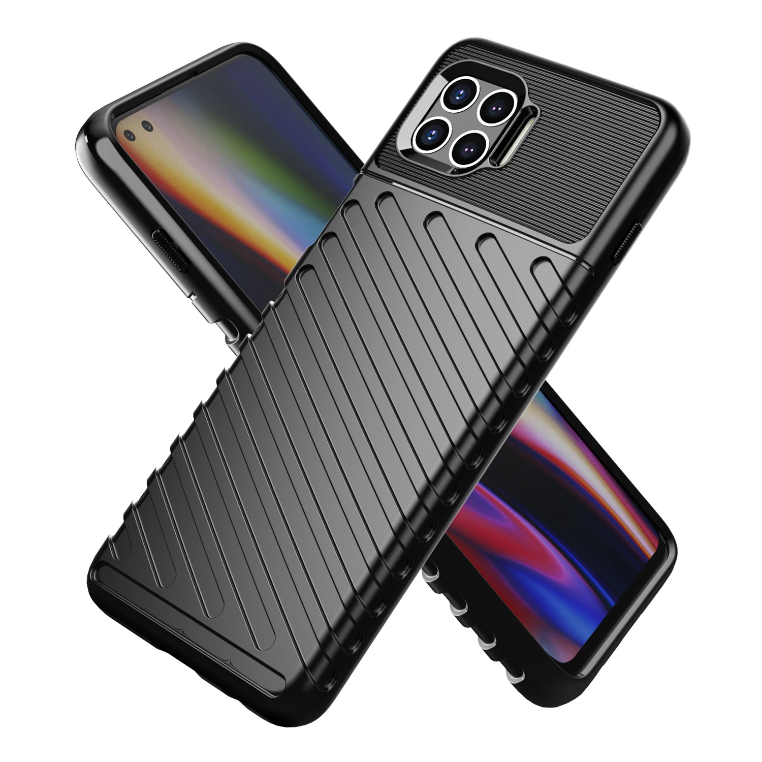 Luxury Case Cover Shockproof Silicone Phone Case For Moto G 5G Plus/One 5G/One 5G UW