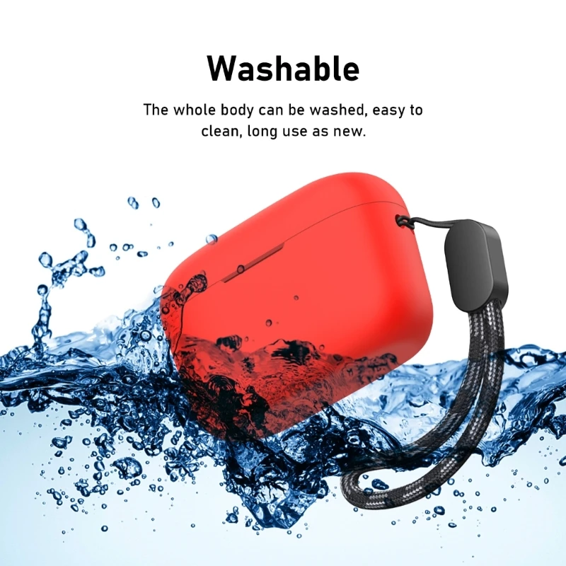 متوافق مع Anker Soundcore A20i غطاء سماعة مقاوم للصدمات المضادة للخدش واقية كم قابل للغسل الإسكان الغبار