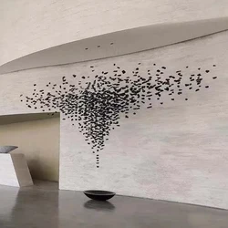 Hanging Lamp Hotel Lobby Decorative Lighting Stair Art Irregular Chandelier Custom Black Art Luxury Stone Chandelier Living Room