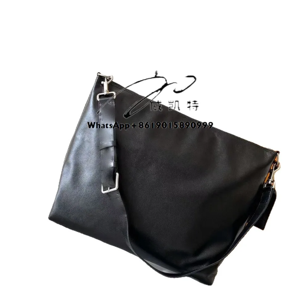 Bolsa feminina 2025 simples versátil de um ombro oblíqua Premium Sense