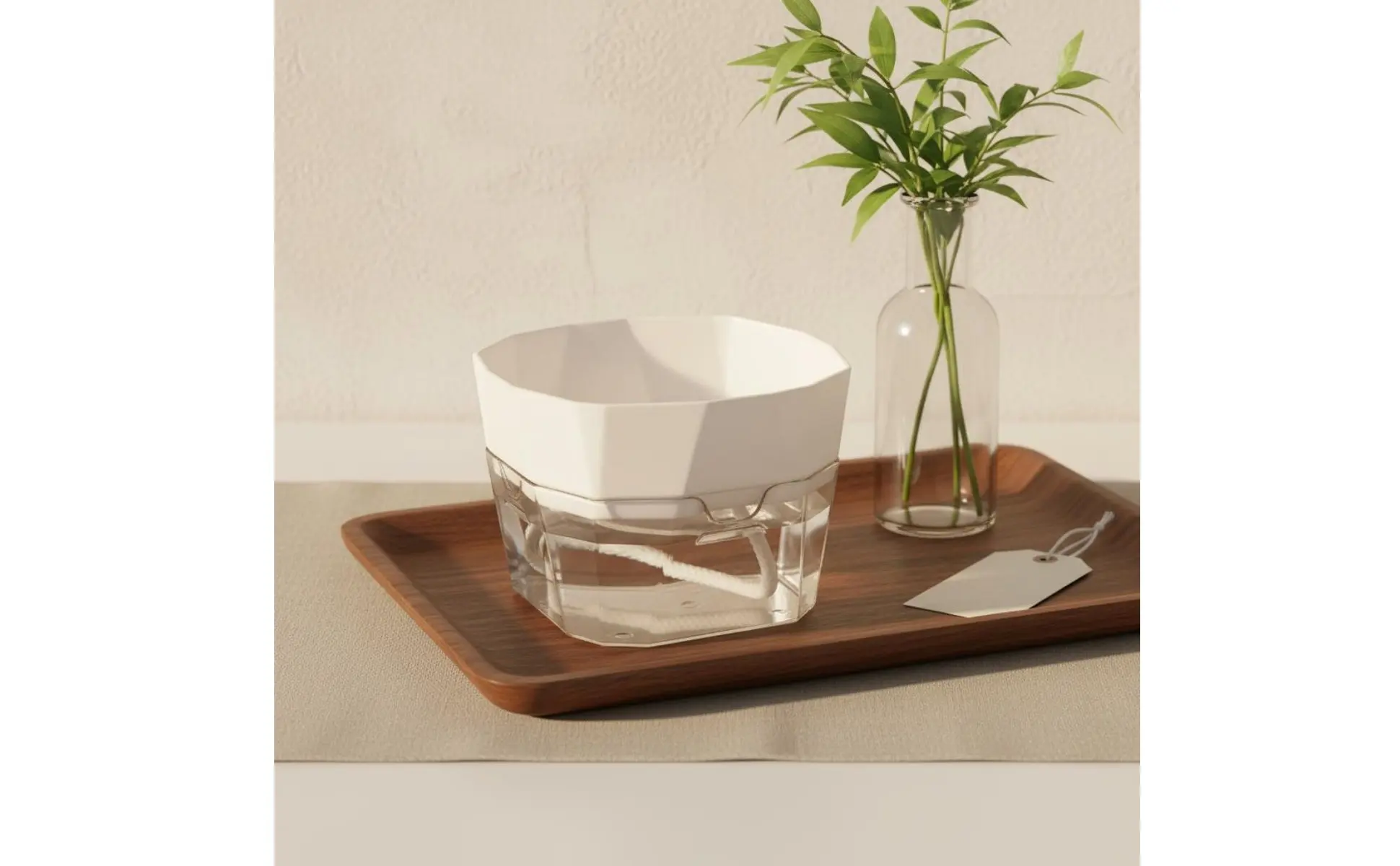 Hydroponic Bulb Vase 2-Tier Design Bulb Forcing Pot Automatic-Watering Planter Transparent Base Flower Pot for Plant Lovers Hydroponic Bulb Vase 2-Tier Design Bulb Forcing Pot Automatic-Watering Planter Transparent Base Flower Pot for Plant Lovers