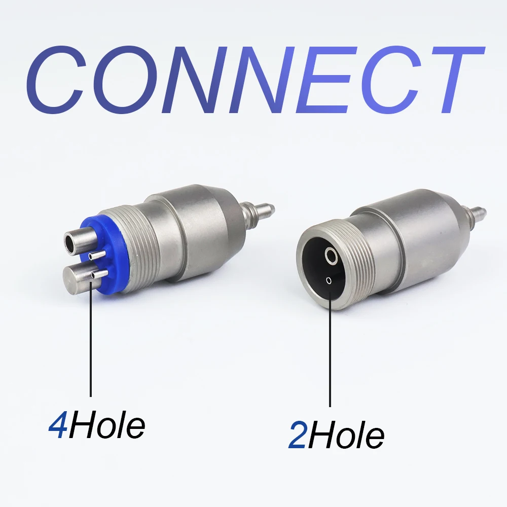 Dental Alumina Interface Micro Sandblasting Connector 2-Hole/4-Hole Dental Accessories