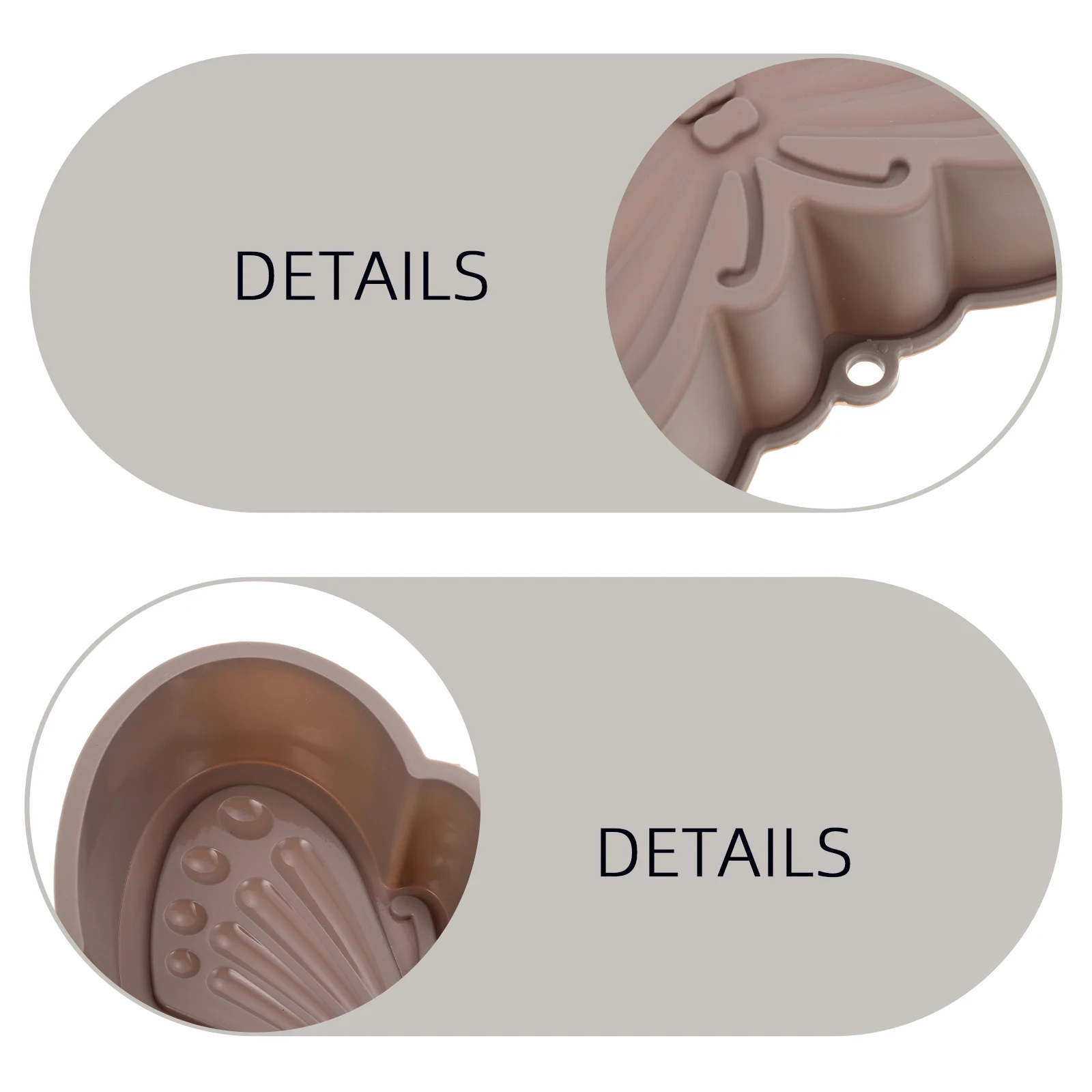 

2 Pcs Butterfly Cake Mold Molds for Baking Dessert Smooth Tool Silica Gel Shapes