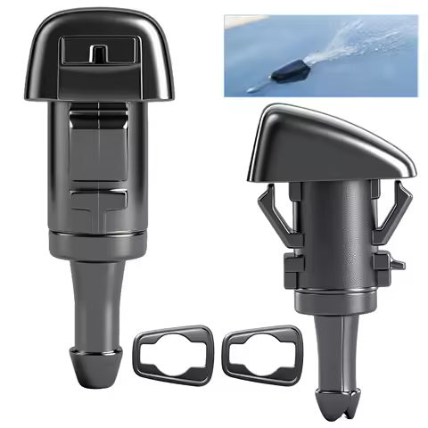 Erick's Wiper 2Pcs Front Windshield Washer Jet Nozzle For Dodge Avenger Charger Durango Grand Caravan Journey Magnum Ram