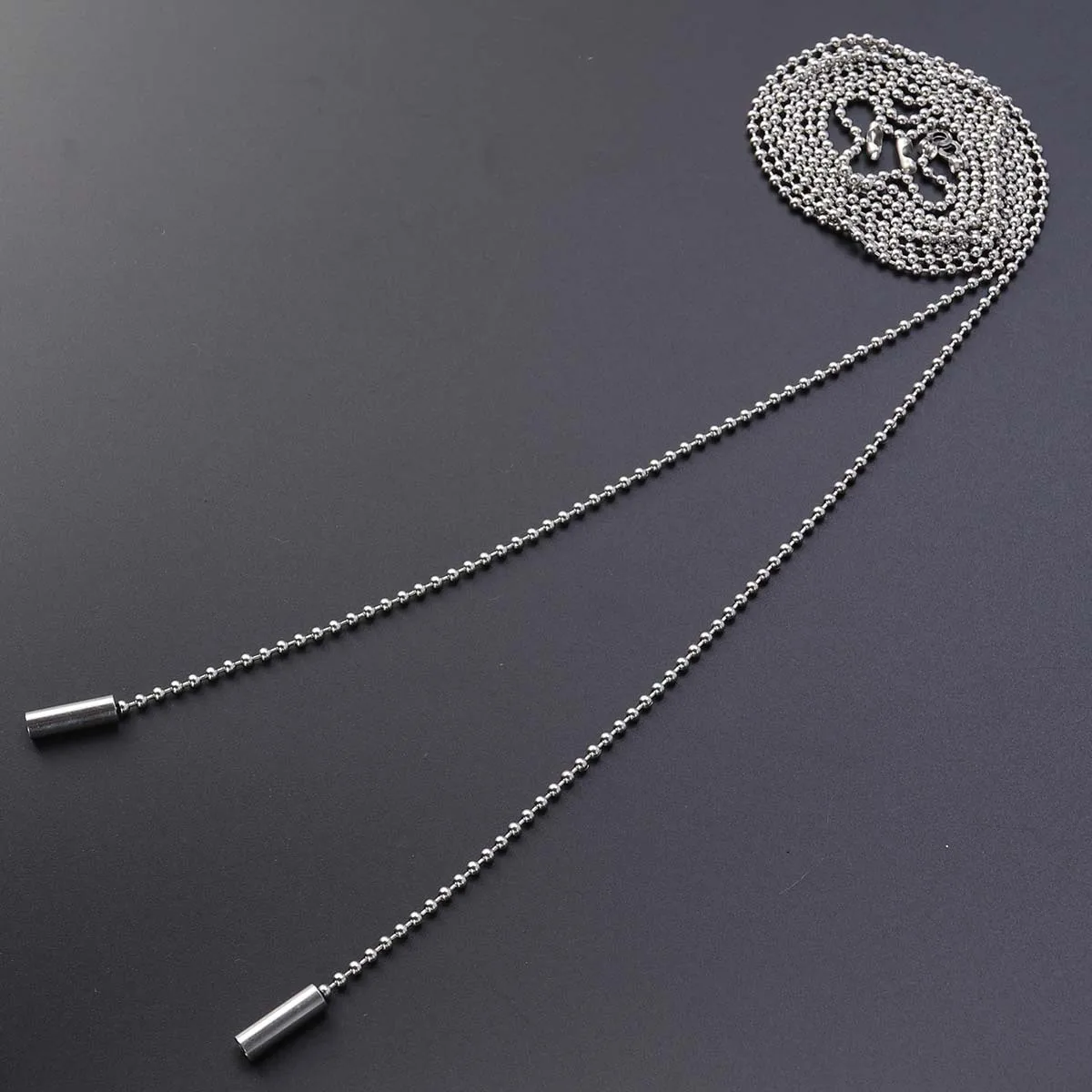 

Ceiling Fan Wall Lamp Table Lamp Pull Chain Switch Silver Lighting Accessory Easy Install Retro Style Pull Chain