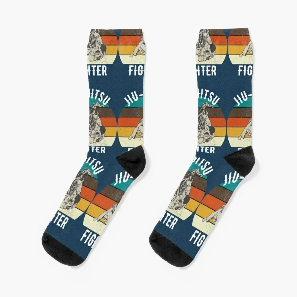 

Jiu Jitsu Shirts Aggressive Cuddling Vintage Socks hiphop Stockings man Women Socks Men's