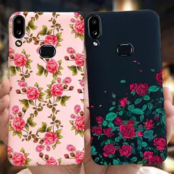 Case For Samsung Galaxy A10 Case A105FN Silicon Soft TPU Flower Slim Back Cover For Samsung A10S SM-A107F A 10S A 10 Phone Cover