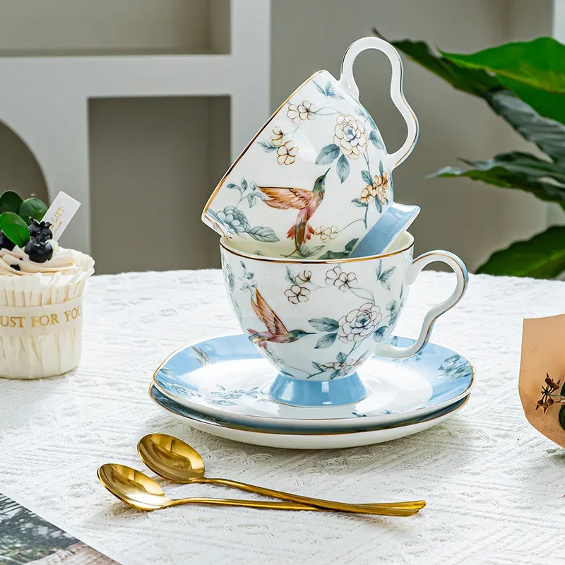 Coffee Cup High-end Light Luxury Exquisite Tea Set Housewarming Practical Gift Box Wedding Gift Household Goods