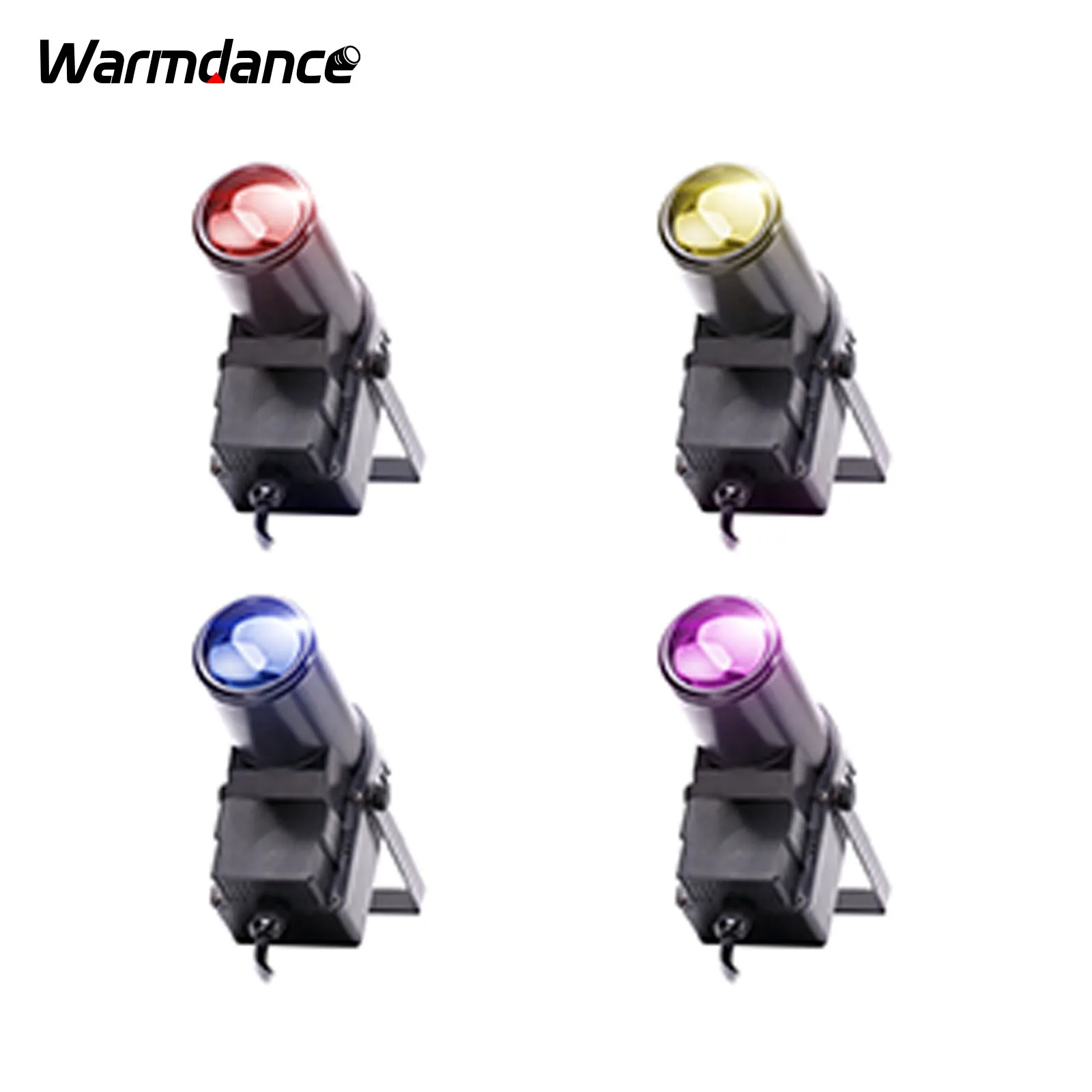 rgbw led branco beam spotlights luz pendent projetor para dj disco party ferias dance bar natal pcs por conjunto 01