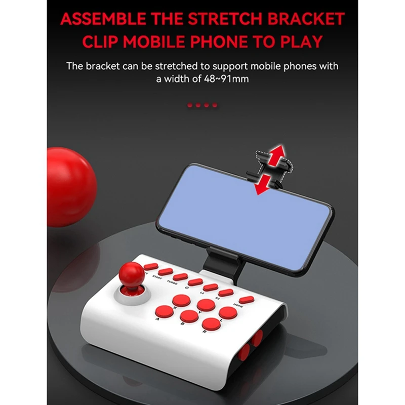 Tragbare Bluetooth Wireless PC Computer Version Für Android IOS Telefon Schalter TV PS4 Steam 2,4G Gaming Controller