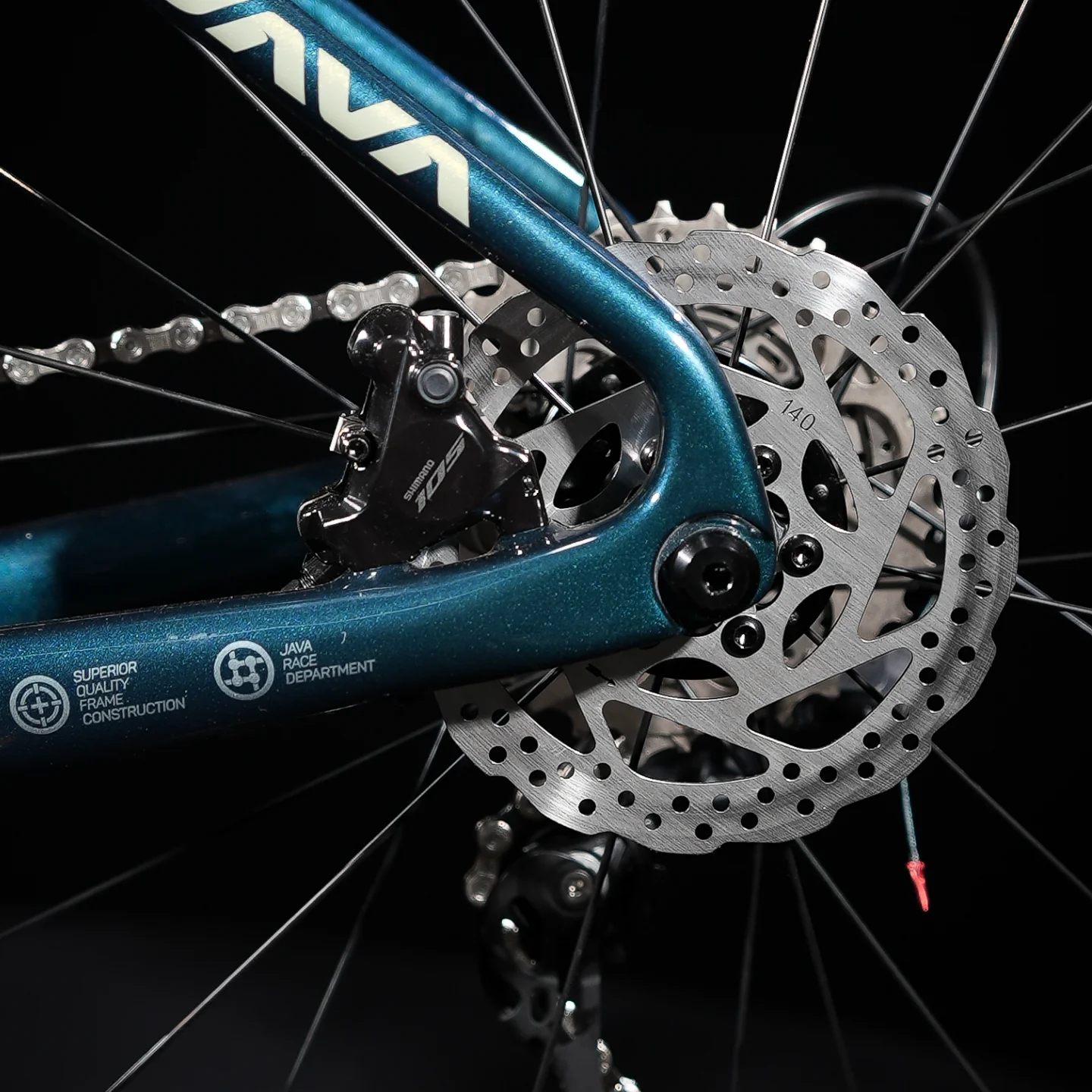 جافا FUOCO TOP 24S المصنع الأصلي إطار من ألياف الكربون Bici Da Strada الساخن 24 سرعة دراجة اللياقة البدنية إطار الكربون الطريق الدراجة #4