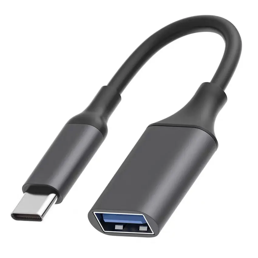 Type C to USB3.0 OTG Adapter Cable Data Transmission Reading Fast Charging Extension Cable Converter for PC Laptop Phone