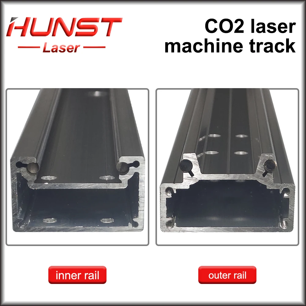 Hunst CO2 Laser Cutting Machine Inner Guide Rail Laser Engraving Machine Out Slide Rail For Laser Machine Spare Parts