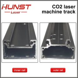 Hunst CO2 Laser Cutting Machine Inner Guide Rail Laser Engraving Machine Out Slide Rail For Laser Machine Spare Parts