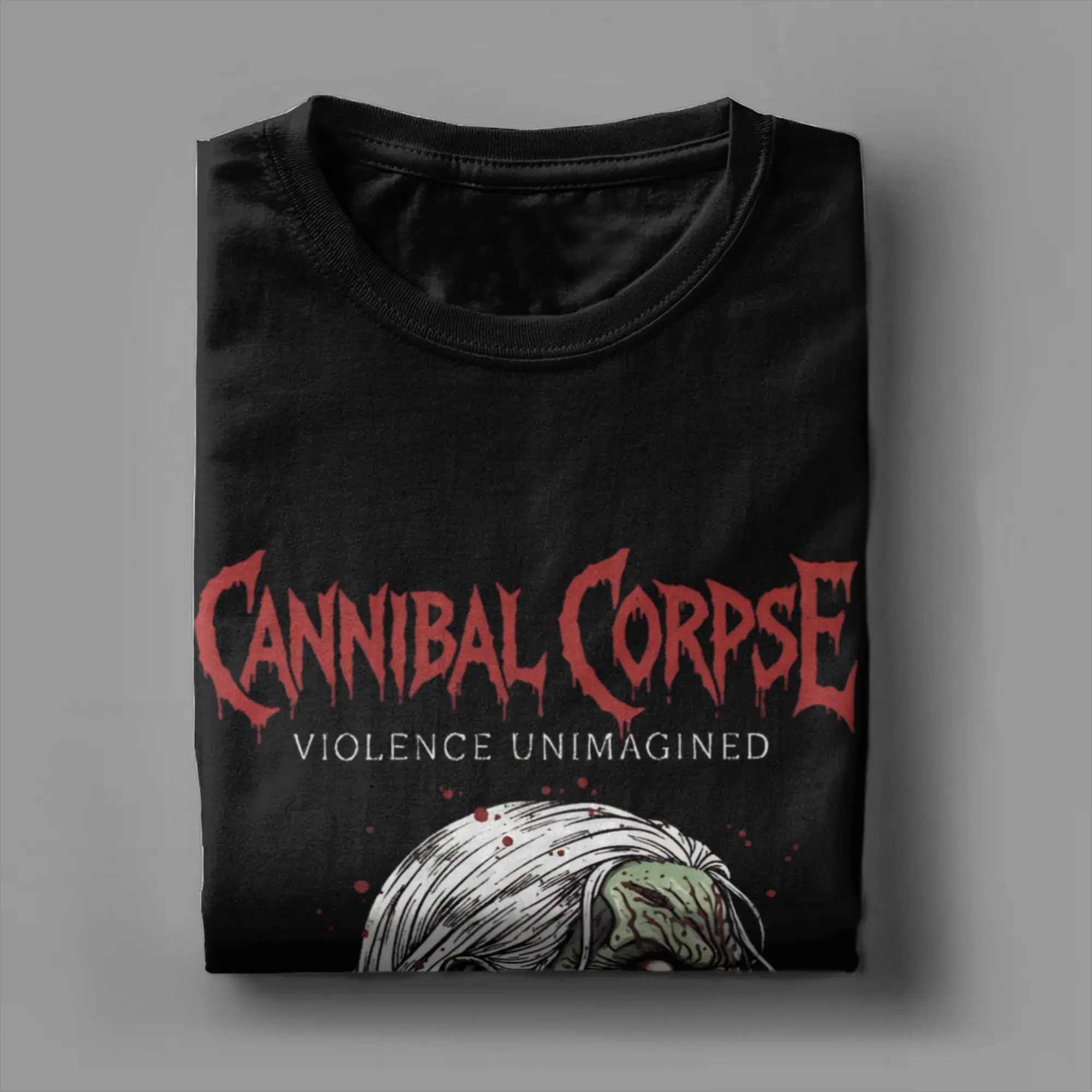 تي شيرت Cannibal Corpse Brutal Death Metal مطبوع للرجال والنساء 100% قطن تي شيرت ملابس #3
