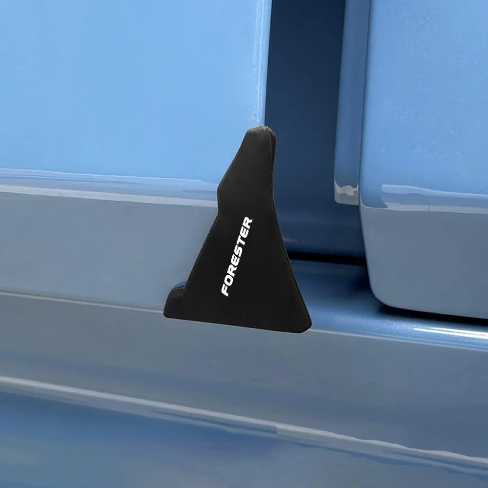 غطاء واقي لحافة باب السيارة ، واقيات حافة مطاطية ، ملحقات خارجية للسيارات لسوبارو فورستر SH SJ SK-من الخارج #1