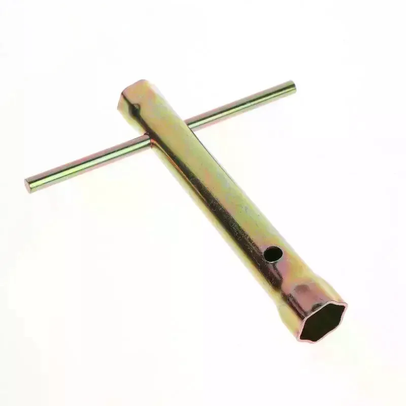 1/2pcs 18mm Double End Ignition Spark Plug Spanner Deep Reach Wrench Socket with Torque Bar Handle Motorcycle Part