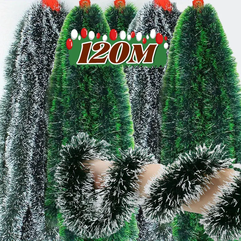 guirlande-de-ruban-de-noel-feuille-d'arbre-de-noel-rubans-de-fleurs-ornements-guirlandes-de-canne-verte-fournitures-de-decoration-pour-fete-de-mariage