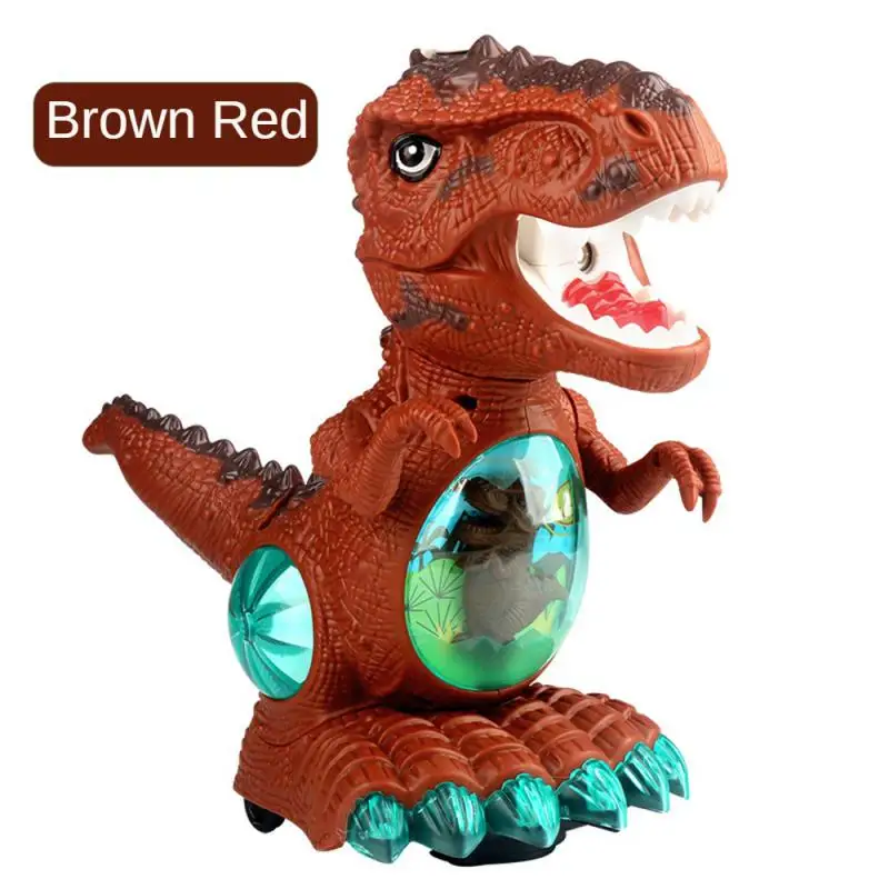 Electric Spray Dinosaur Model Dinosaurs Multi-functional Music Educational Spray Function Dinosaur Model Toy Electronic Toys