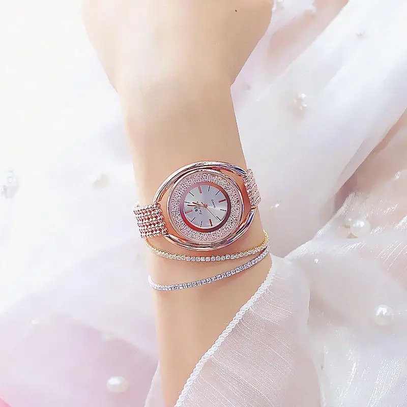 Watches Woman 2022 Famous Brand Dress Elegant Female Watches Diamond Quartz Watch for Women Rhinestone Ladies Wristwatch