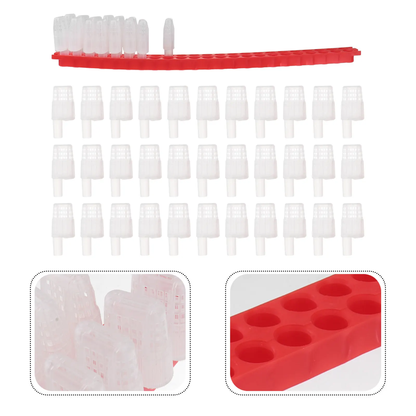 

1Set Bee Queen Transport Cage Exquisite Workmanship Rearing Box Reliable Beekeeping Supply for Protection during Hive