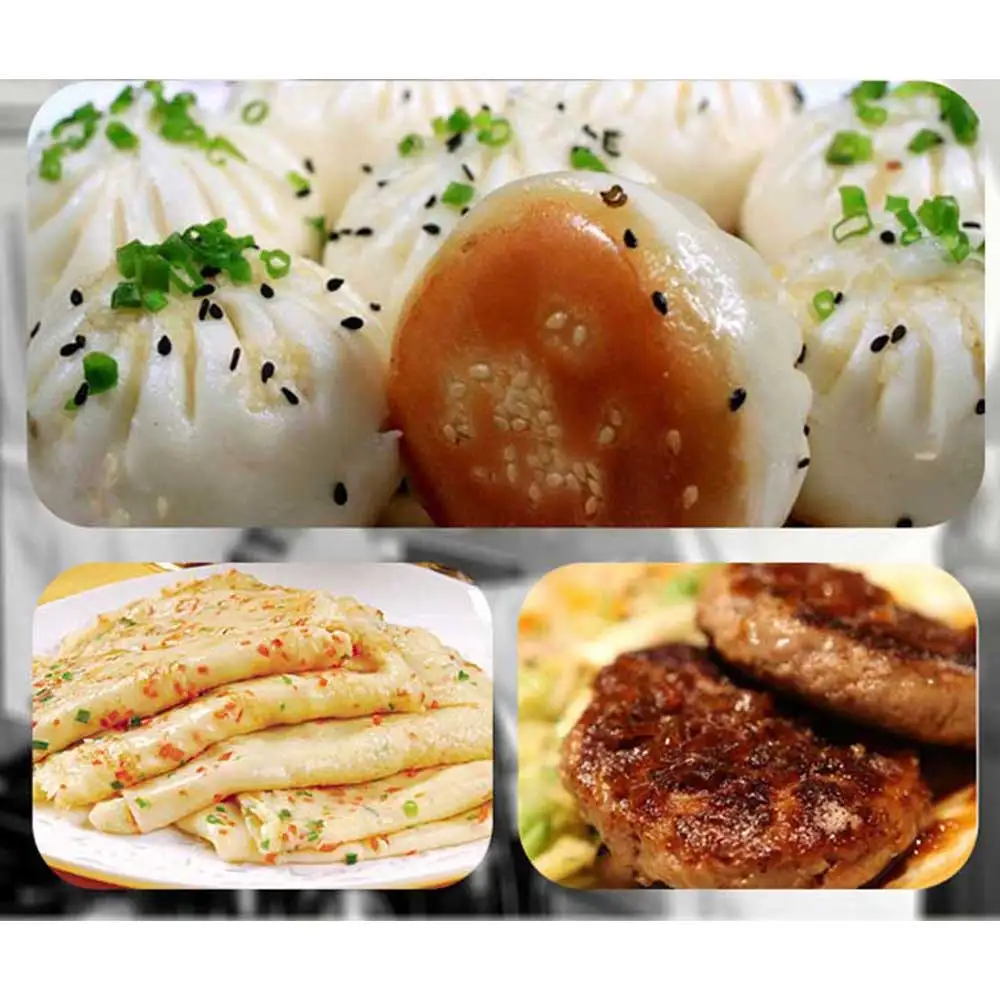 Kommerzieller Gas-Dim-Sum-Herd, spezielle Haushalts-Gasknödelpfanne, vertikale Brötchen, rohe Bratpfanne