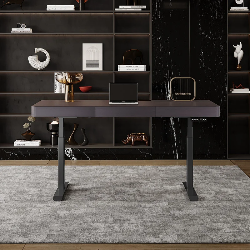 Computer Work Office Desks Smart Electric Height-adjustable Office Desks Italian Minimalist Furniture Mesa De Trabalho YS40CC