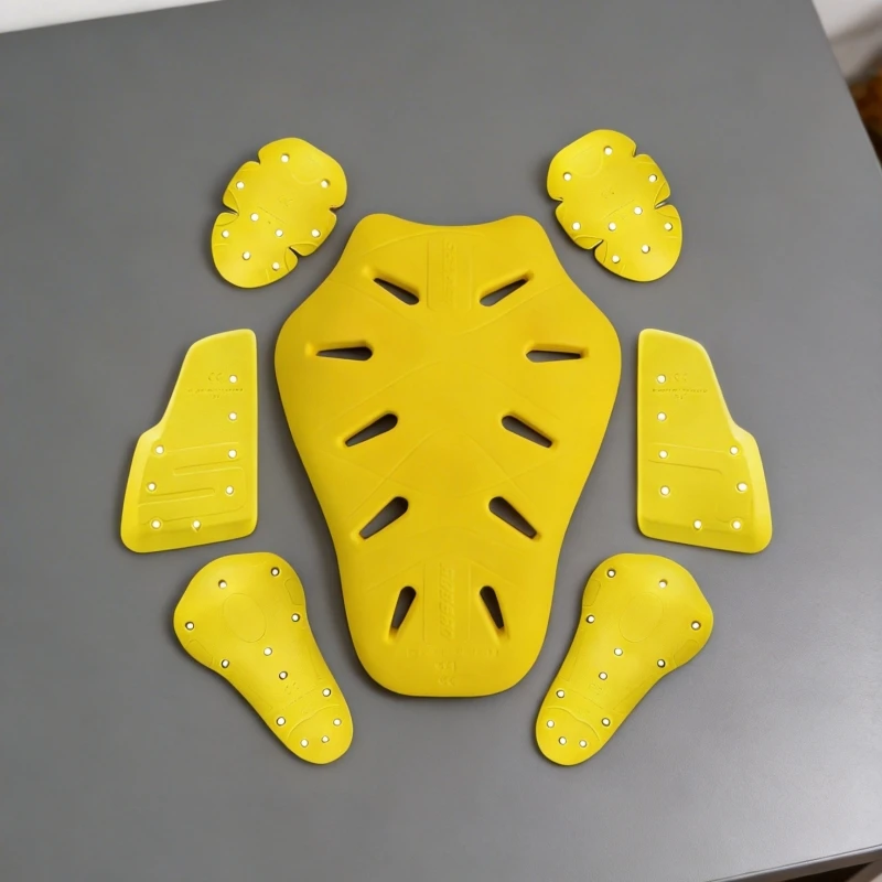 

LYSCHY Slow Rebound CE Motorcycle Back Shoulder Elbow Insert Armor Body Protection for Motorbike Motocross Racing Riding Gear