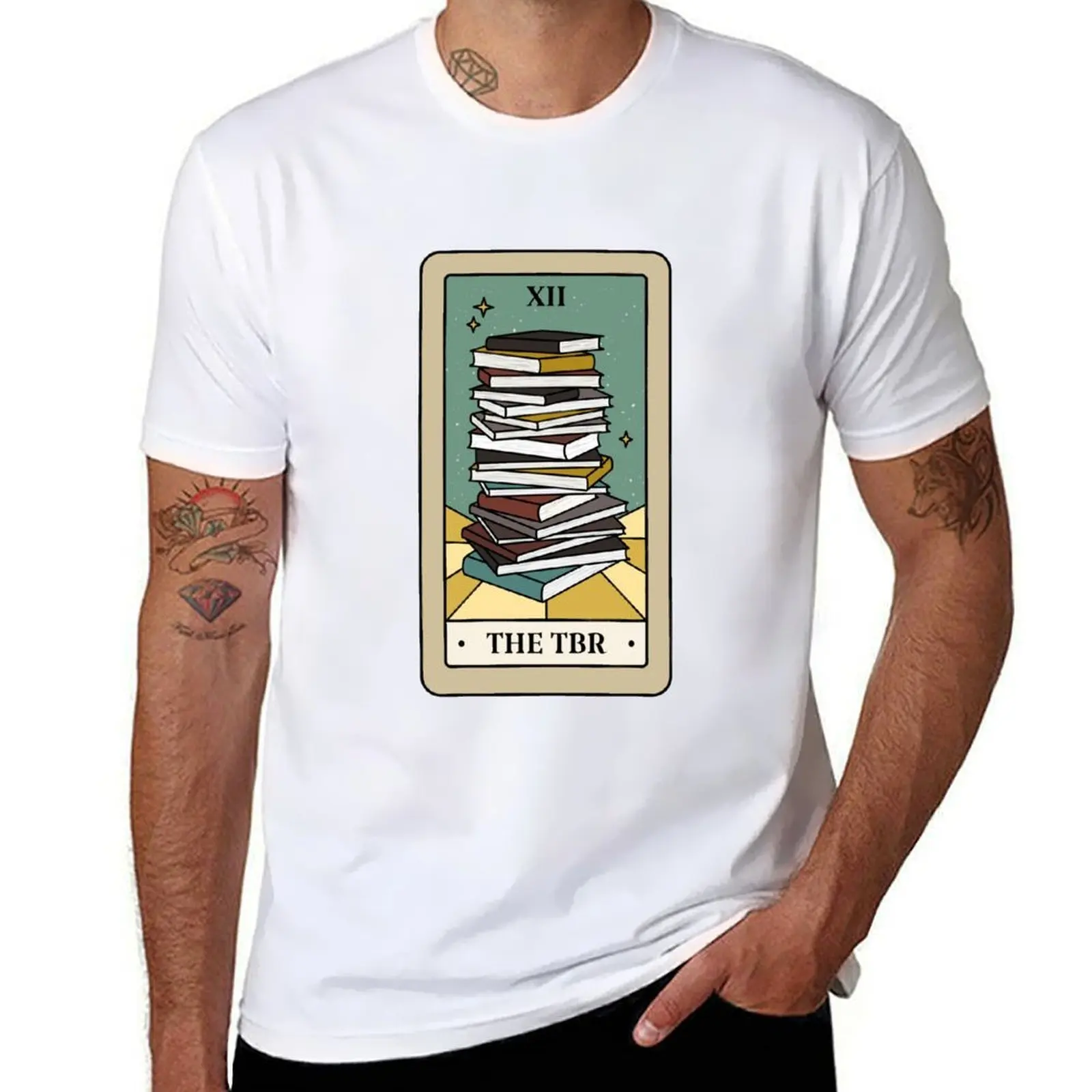 

T-Shirt - man man soft man shirt t The TBR for t summer for Tarot shirts Bookish cotton shirts cotton t
