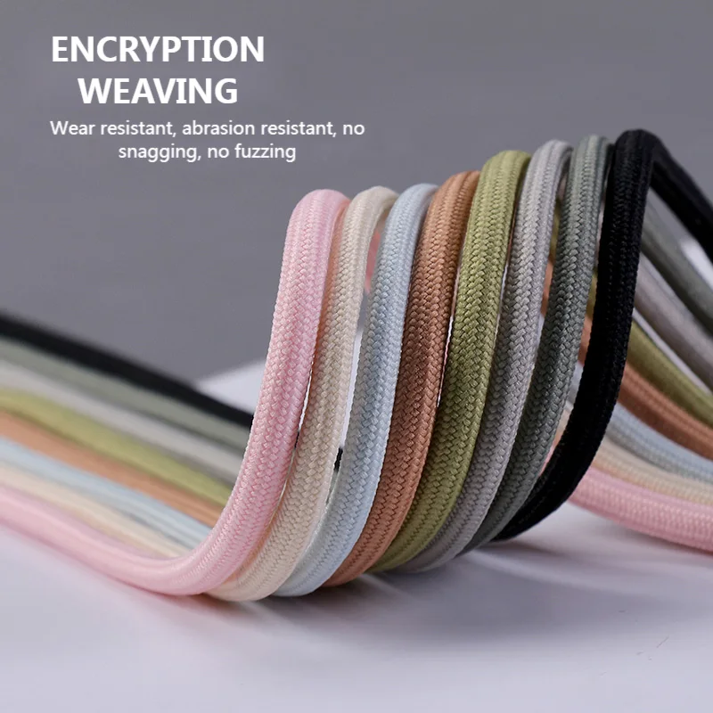 20 Color Round Shoe Laces All-match Many Kinds Colour Sports Shoelaces Weave Close Does Not Snag Used For Sneakers Shoelace image 2