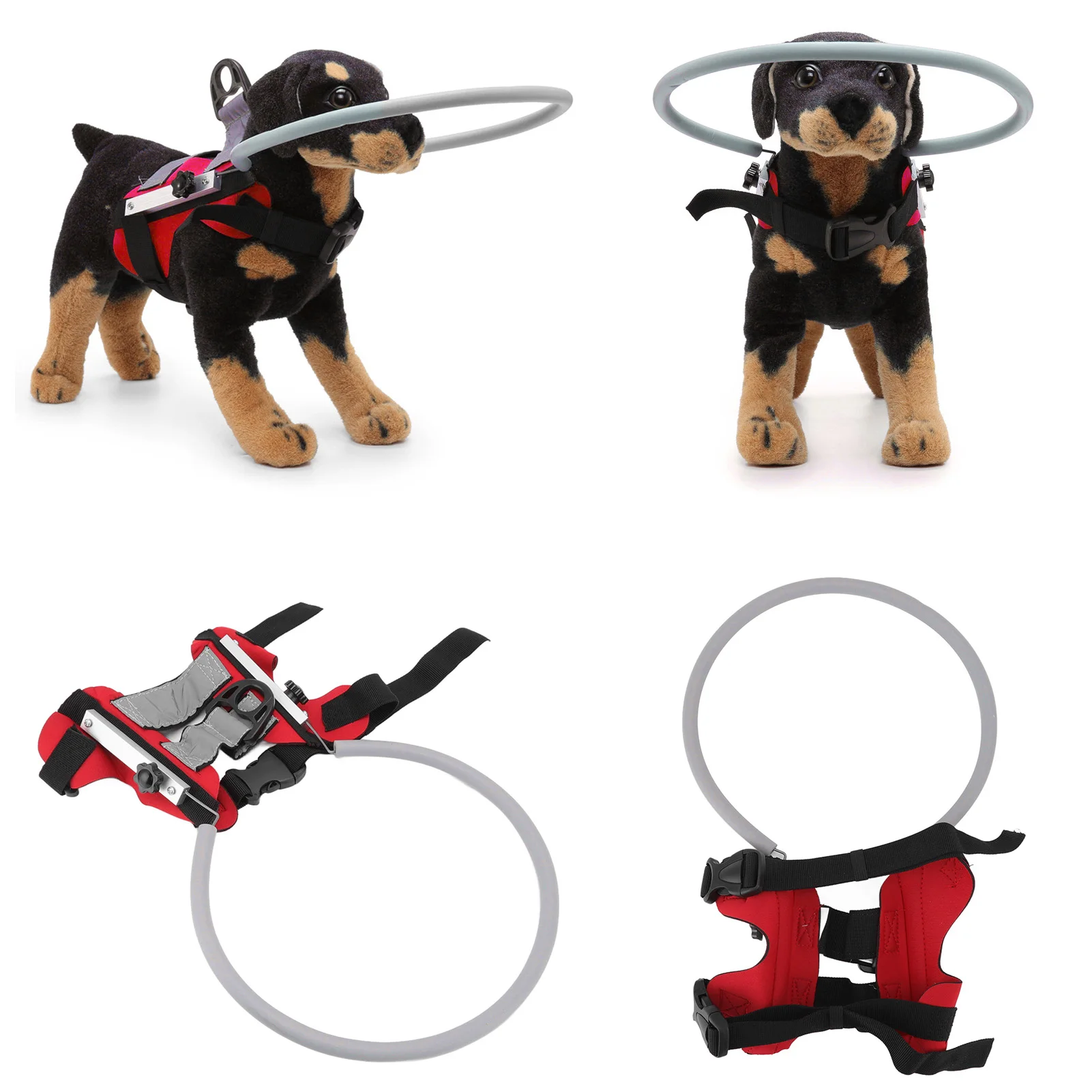 Blind Dog Bumper Convenient Lightweight Breathable Collision Avoidance Pet Blind Halo for Outdoor for Cats