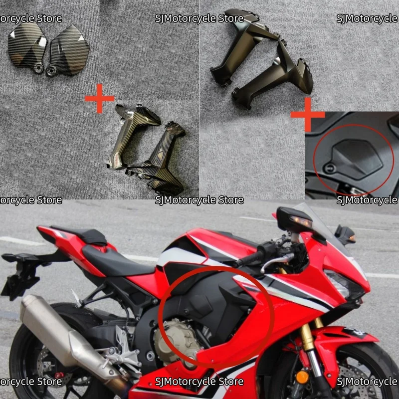 

Motorcycle Accessories Side Upper Frame Cover Fairing Trim Cowls Fit for Honda CBR1000RR CBR1000 RR 2017 2018 2019