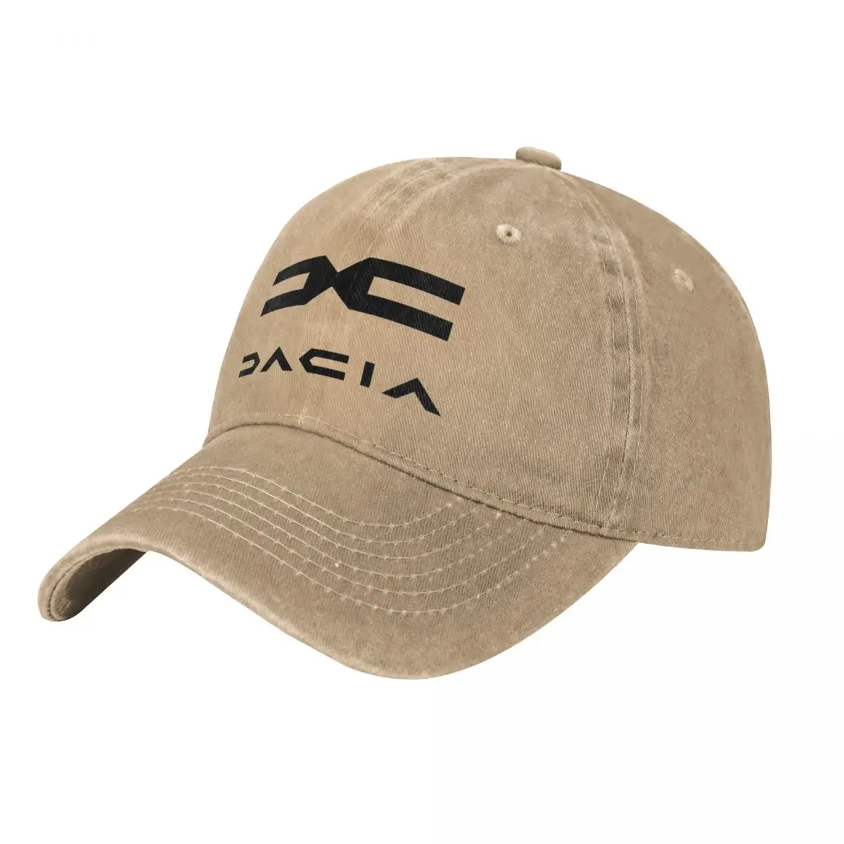 Dacia Black Logo Baseball Cap Romanian Automotive Company Retro Hip Hop Dad Hats Unisex Men Trendy Sun protection Baseball Caps