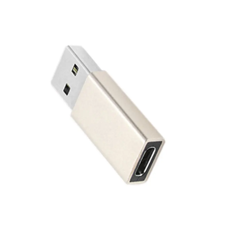 Portable Type-c Female To USB 3 0 Male Adapter Phone To Laptop Mini Aluminum Alloy USB-C Converter